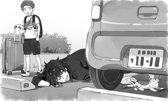 画像:怪盗うみねこの事件簿挿絵